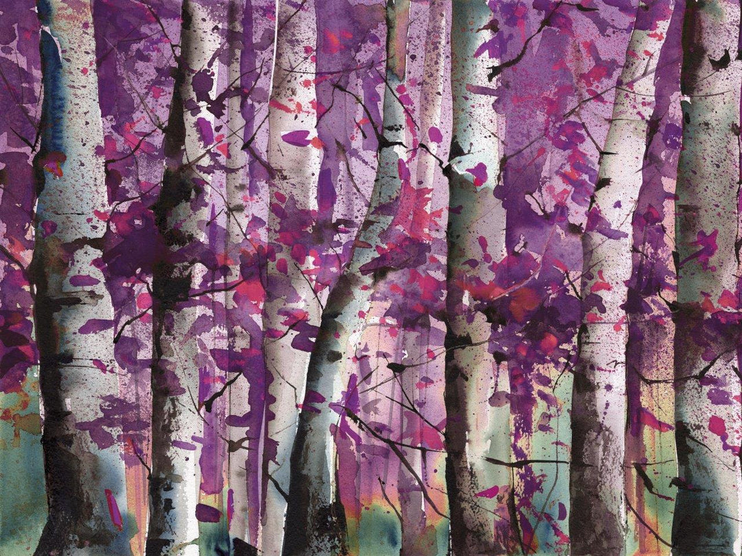 Reflections Wallpaper Wallpaper Absoluta Prime Purple 