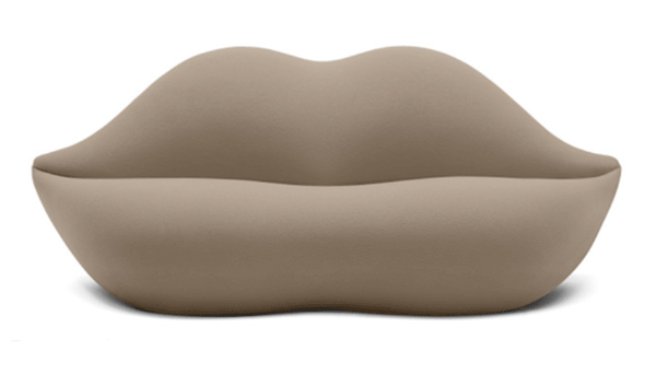 Bocca Lips Unlimited Earth Sofa Sofas Gufram Biscuit In Stock 