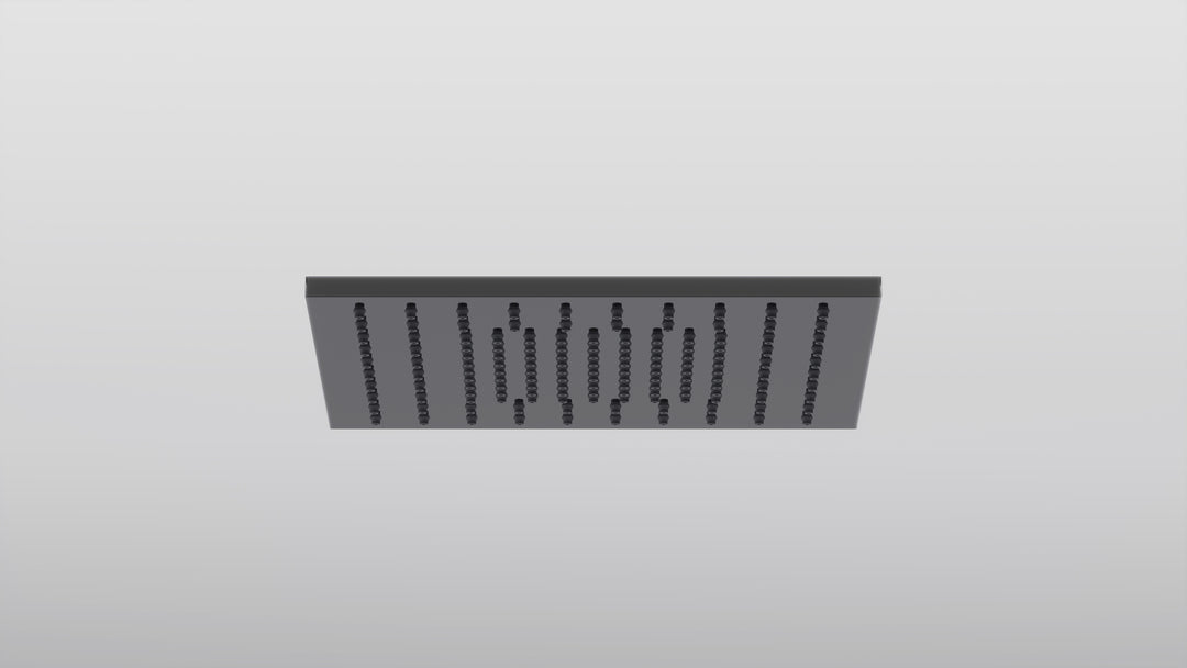 Afilo Trim for Ceiling Mount Shower System Showers GESSI Mirror Steel  