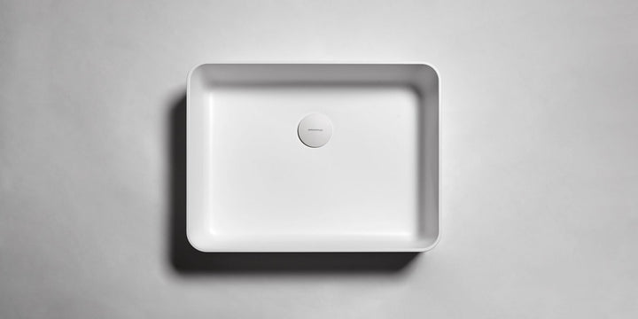 Velo Rectangular Sink Sinks Antonio Lupi VELORETTO50 Flumood Bianco