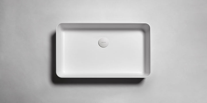 Velo Rectangular Sink Sinks Antonio Lupi VELORETTO63 Flumood Bianco