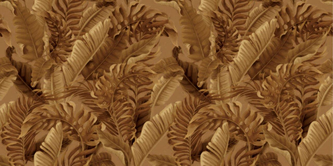 Tropical Forest Wallpaper Wallpaper Absoluta Prime Yellow 