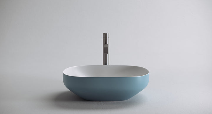 Ago3 Washbasin Sinks Antonio Lupi AGO3C: H. 15 x P. 45 x L. 50 cm Colormood OSSIDO