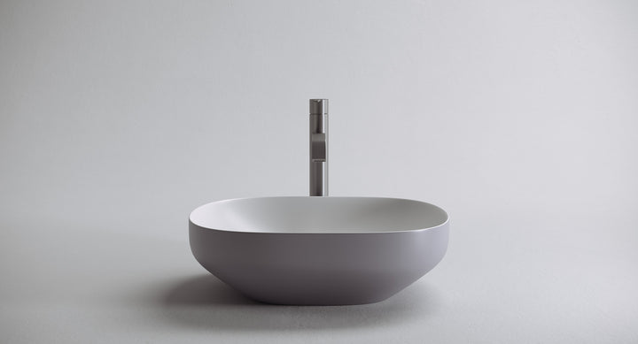 Ago3 Washbasin Sinks Antonio Lupi AGO3C: H. 15 x P. 45 x L. 50 cm Colormood STRADA
