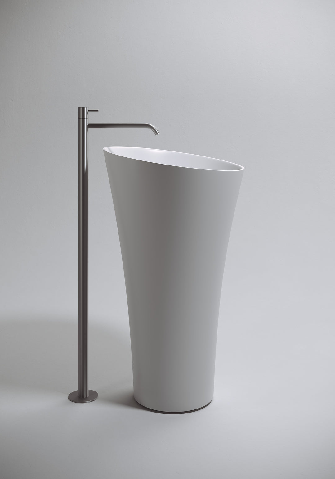 Tuba Flumood Pedestal Sink Sinks Antonio Lupi   