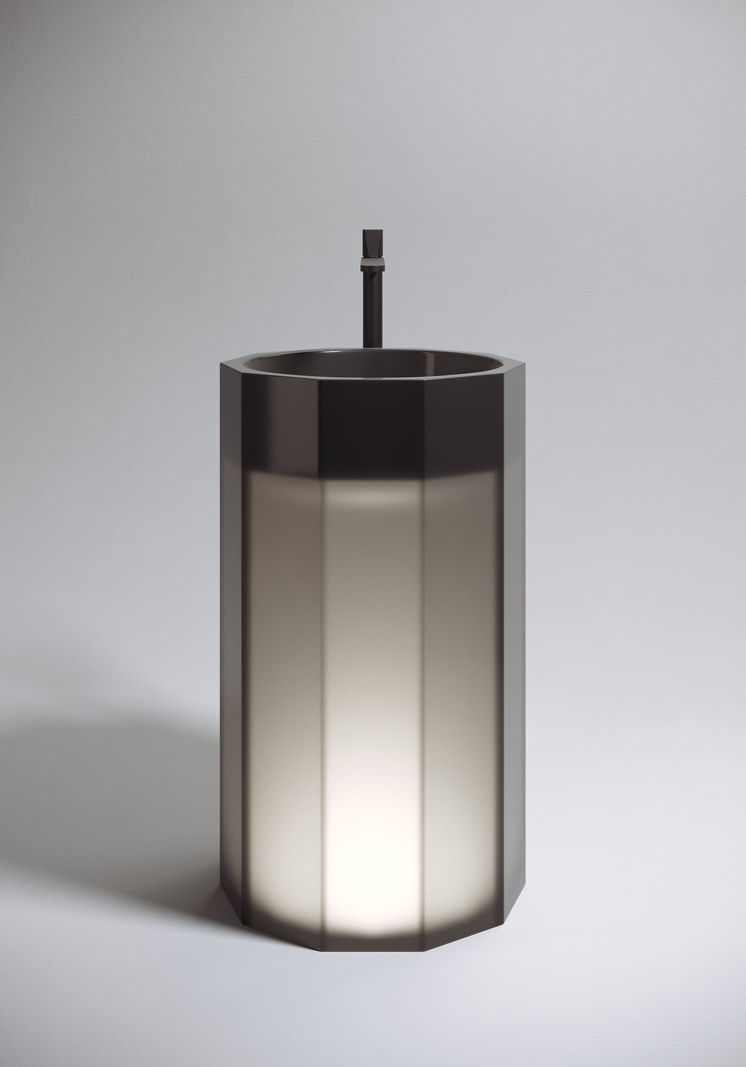 Vitreo Pedestal Sink Sinks Antonio Lupi   