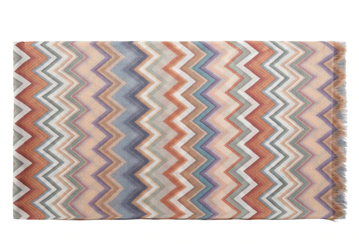 Aron Lightweight Throw Beige Cushions Missoni Home   
