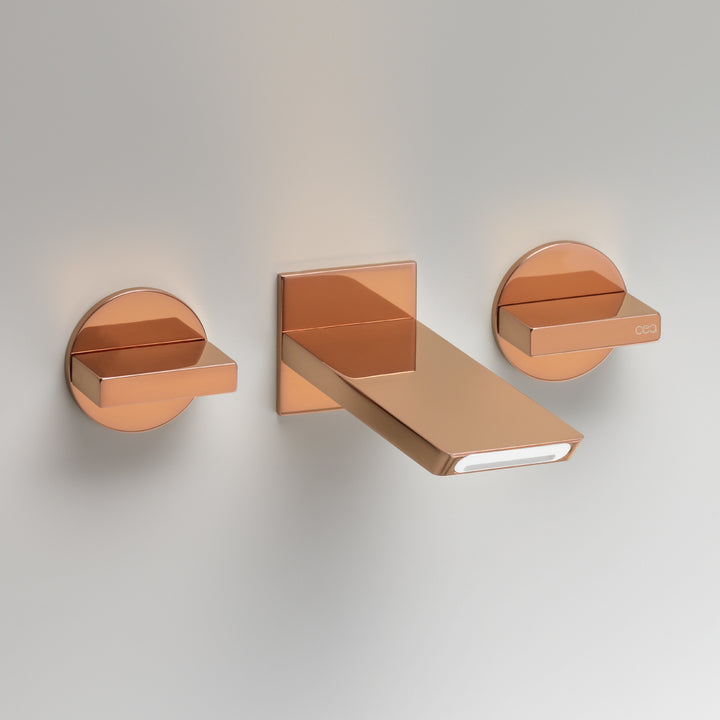 Bar Taps For Washbasin / Bidet - Wall-mounted Dual Handle Taps BAR26 Bathroom CEA   