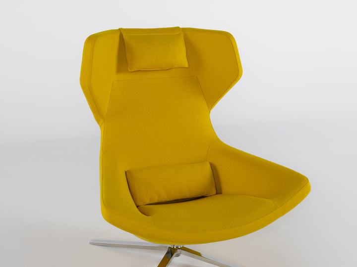 Metropolitan Swivel High Back Armchair Arm Chairs, Recliners & Sleeper Chairs B&B Italia   