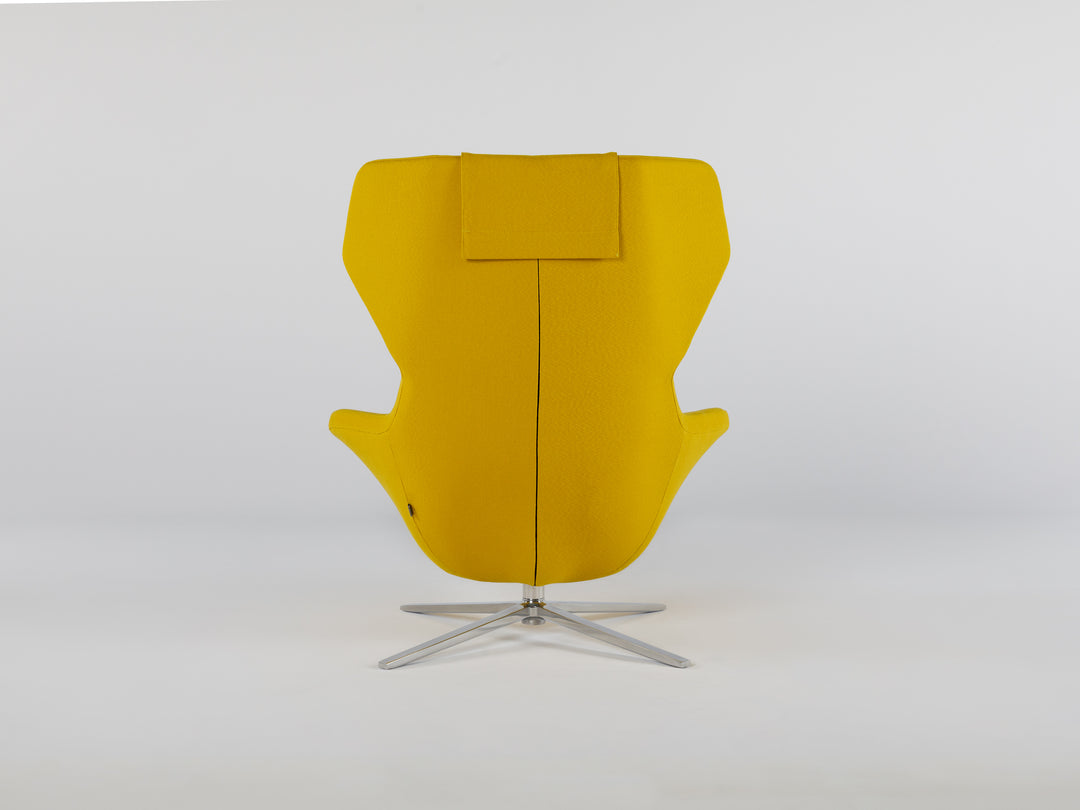 Metropolitan Swivel High Back Armchair Arm Chairs, Recliners & Sleeper Chairs B&B Italia   