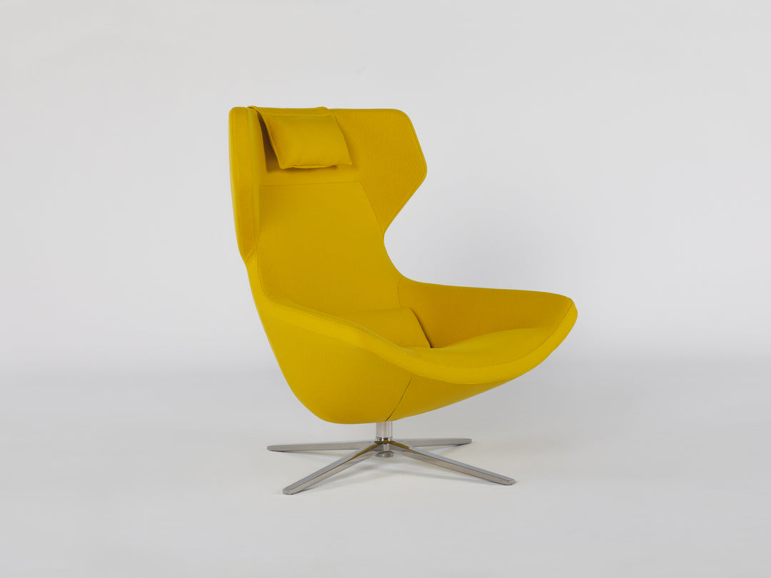 Metropolitan Swivel High Back Armchair Arm Chairs, Recliners & Sleeper Chairs B&B Italia   