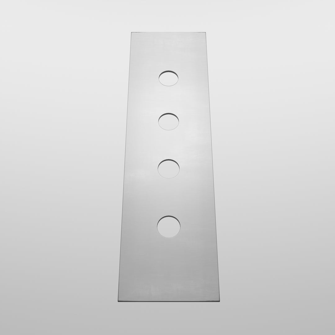 Bath316 Finishing Plate - 54595 Bathroom Accessories GESSI Steel Brushed  