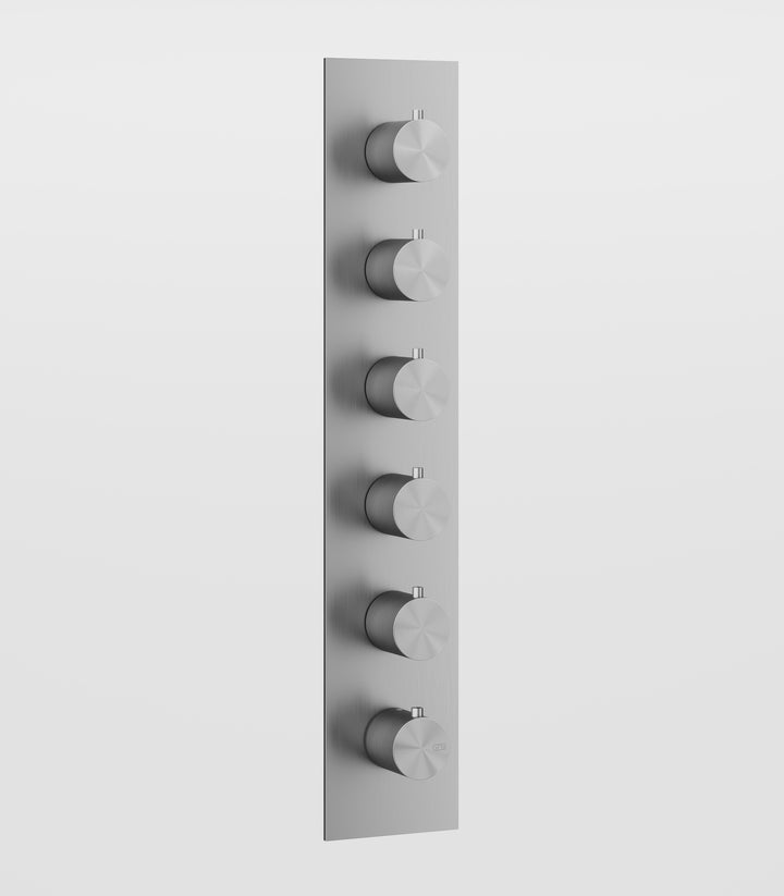 Bath&Shower316 Thermostatic Trim With Five Volume Controls Showers GESSI Default Title