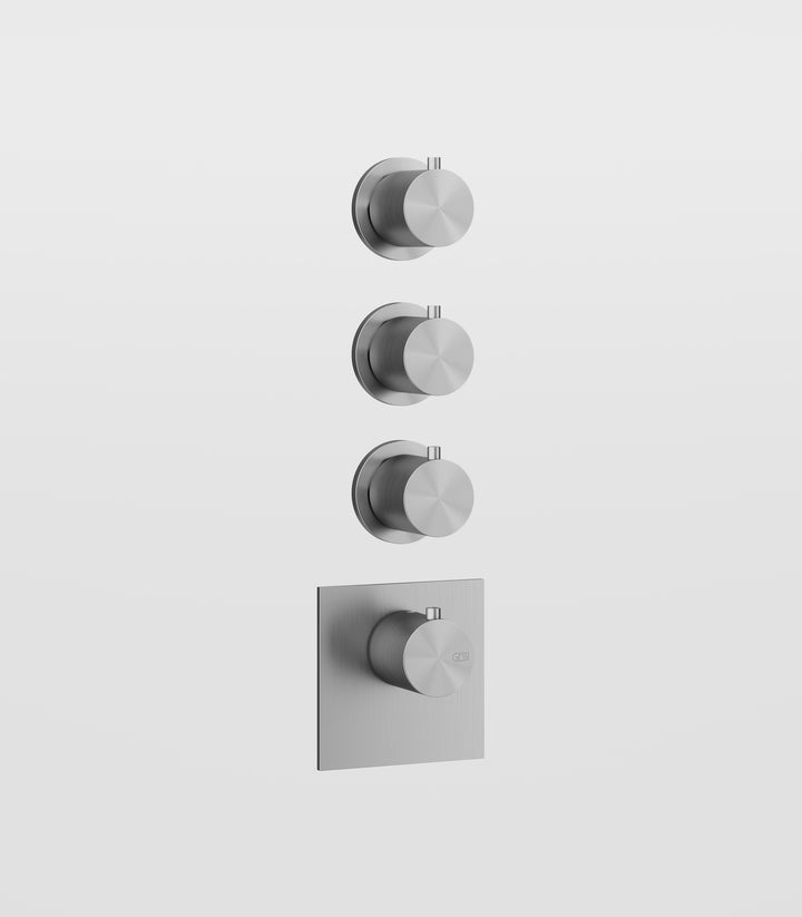 Bath&Shower316 Thermostatic Trim With Three Volume Controls - 54506 Shower Controls GESSI