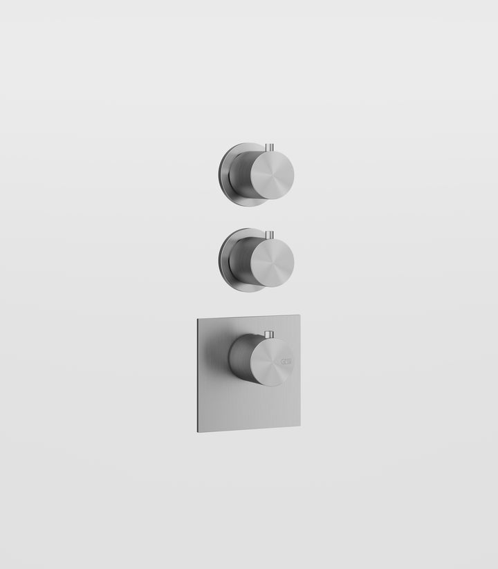 Bath&Shower316 Thermostatic Trim With Two Volume Controls - 54504 Shower Controls GESSI