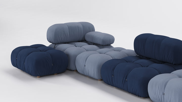 Camaleonda Sofa Sectional Navy Blue Enia & Licata Sofas B&B Italia   