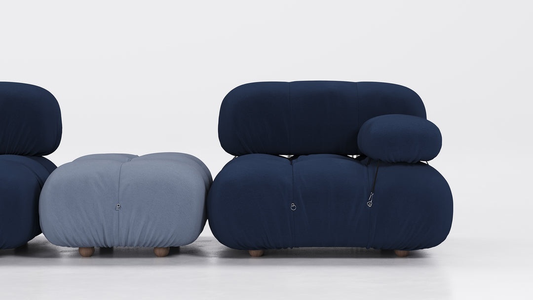 Camaleonda Sofa Sectional Navy Blue Enia & Licata Sofas B&B Italia   