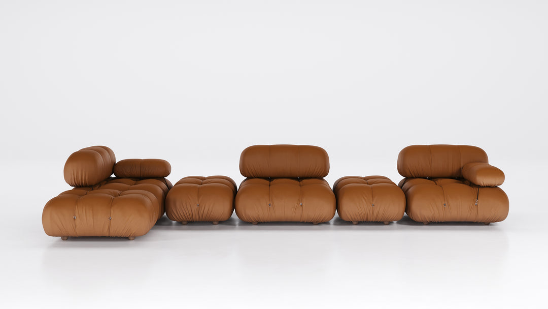 Camaleonda Leather Sofa Sectional Sofas B&B Italia   