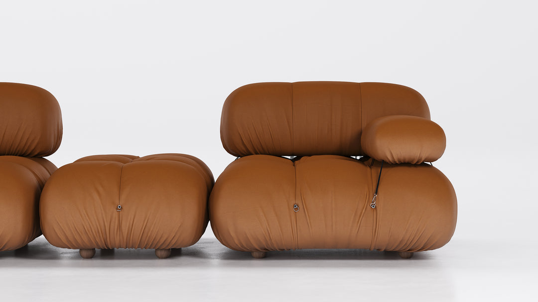 Camaleonda Leather Sofa Sectional Sofas B&B Italia   