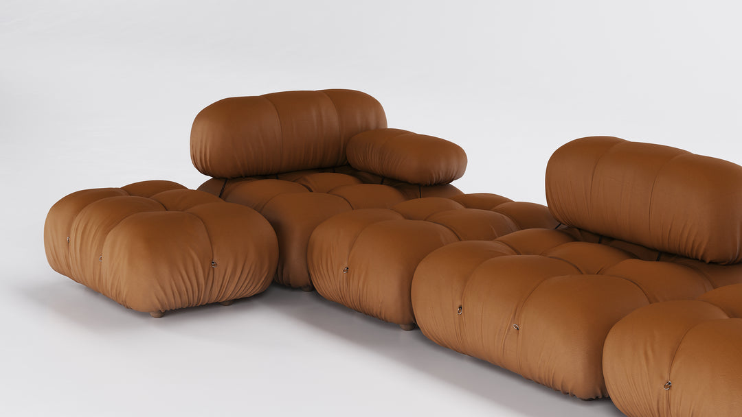 Camaleonda Leather Sofa Sectional Sofas B&B Italia   