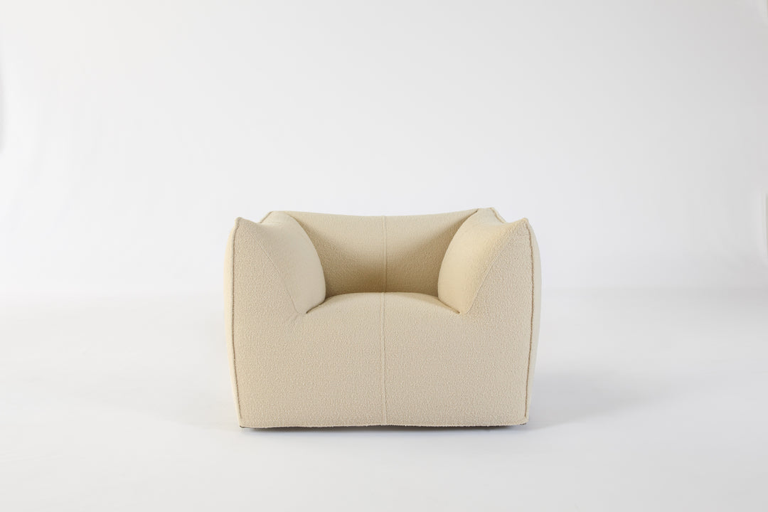 Le Bambole Armchair Sila White Armchairs B&B Italia