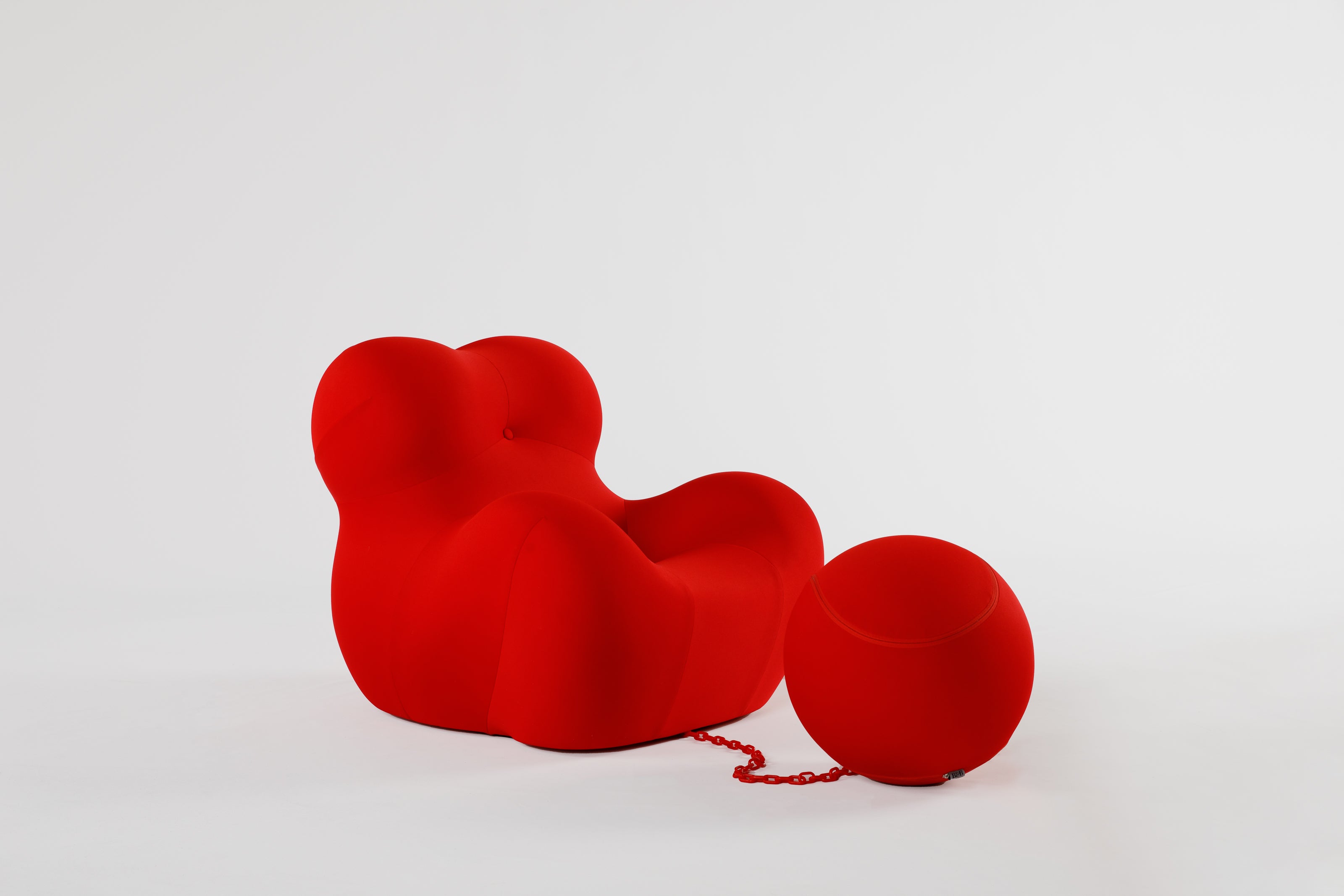 Up Junior Armchair Red – Italian Luxury Interiors