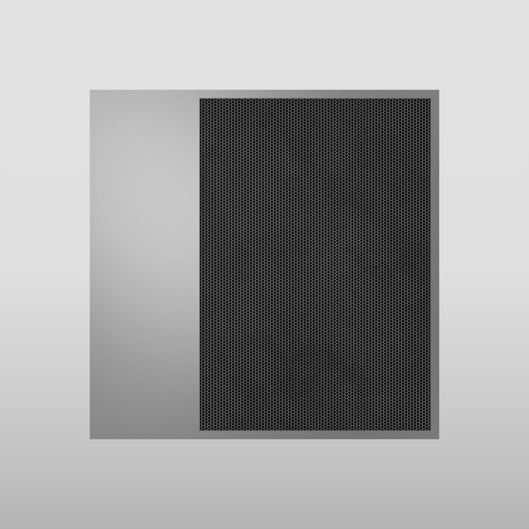 Binario Hybrid-Electronic Audio Speaker Digital Control - 61113 Bathroom Accessories GESSI Mirror Steel  