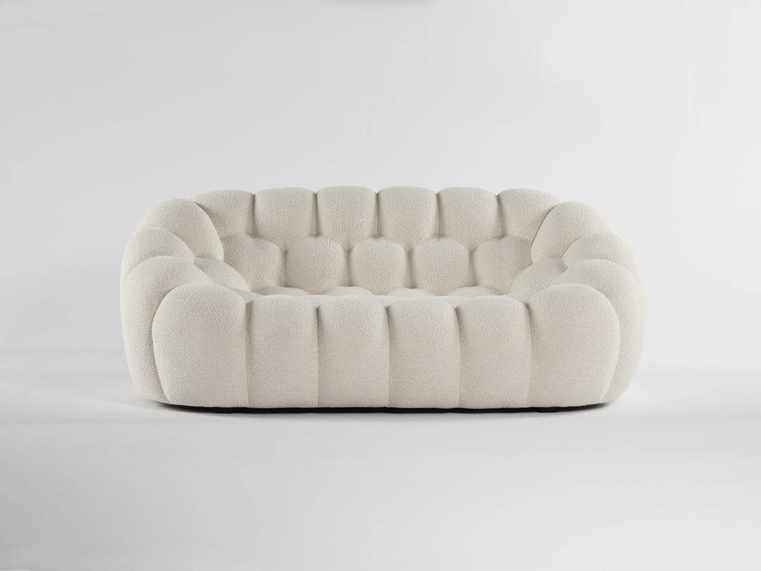 Bubble 2.5 Seat Sofa Orsetto Ivory Sofas Roche Bobois   