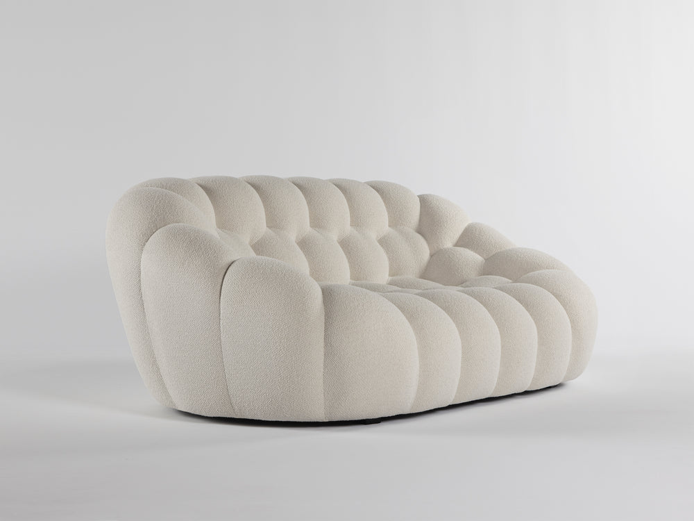 Bubble 2.5 Seat Sofa Orsetto Ivory Sofas Roche Bobois   