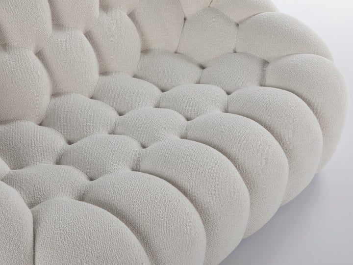 Bubble 2.5 Seat Sofa Orsetto Ivory Sofas Roche Bobois   