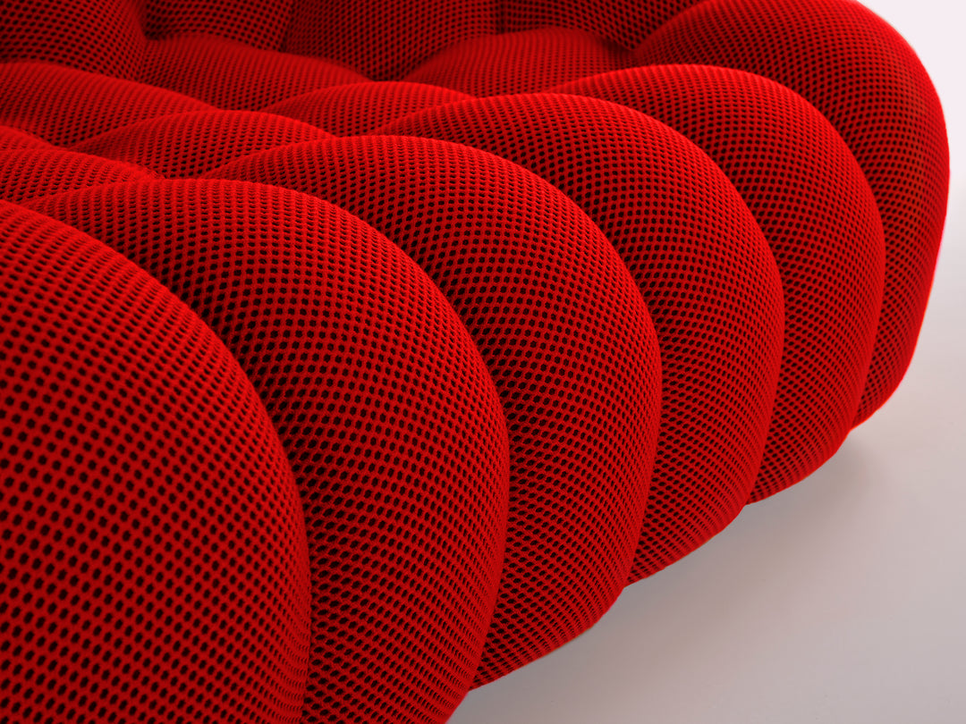 Bubble 2.5 Seat Sofa Rubis Red 3D Sofas Roche Bobois   
