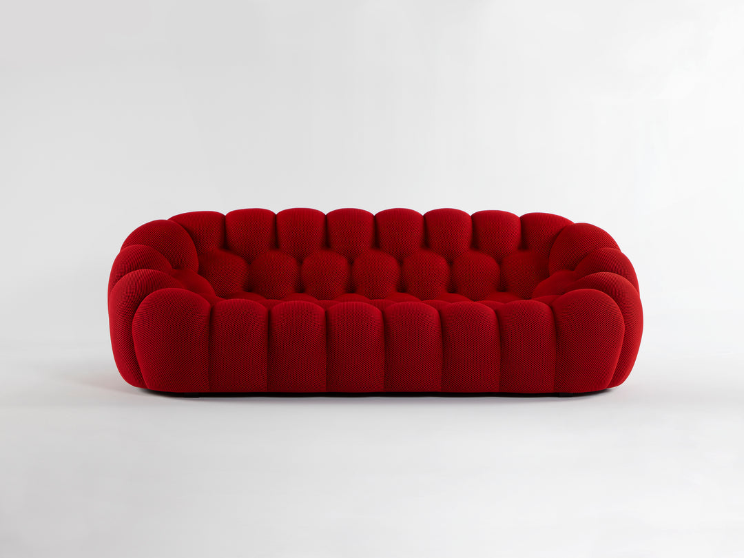 Bubble Large 3 Seat Sofa Rubis Red 3D Sofas Roche Bobois   