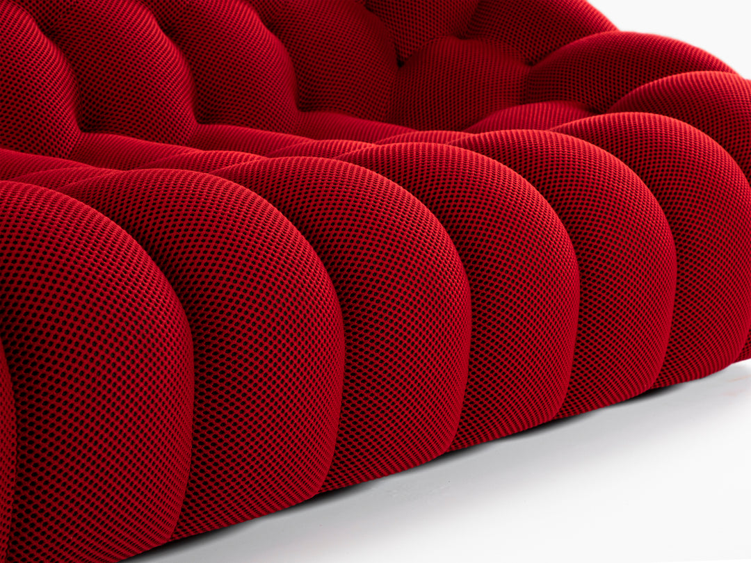 Bubble Large 3 Seat Sofa Rubis Red 3D Sofas Roche Bobois   
