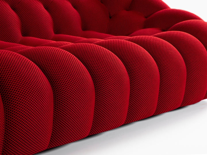 Bubble Large 3 Seat Sofa Rubis Red 3D Sofas Roche Bobois   