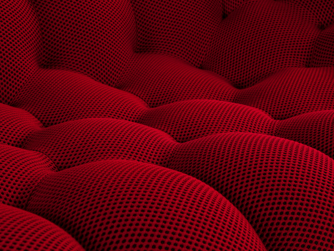 Bubble Large 3 Seat Sofa Rubis Red 3D Sofas Roche Bobois   