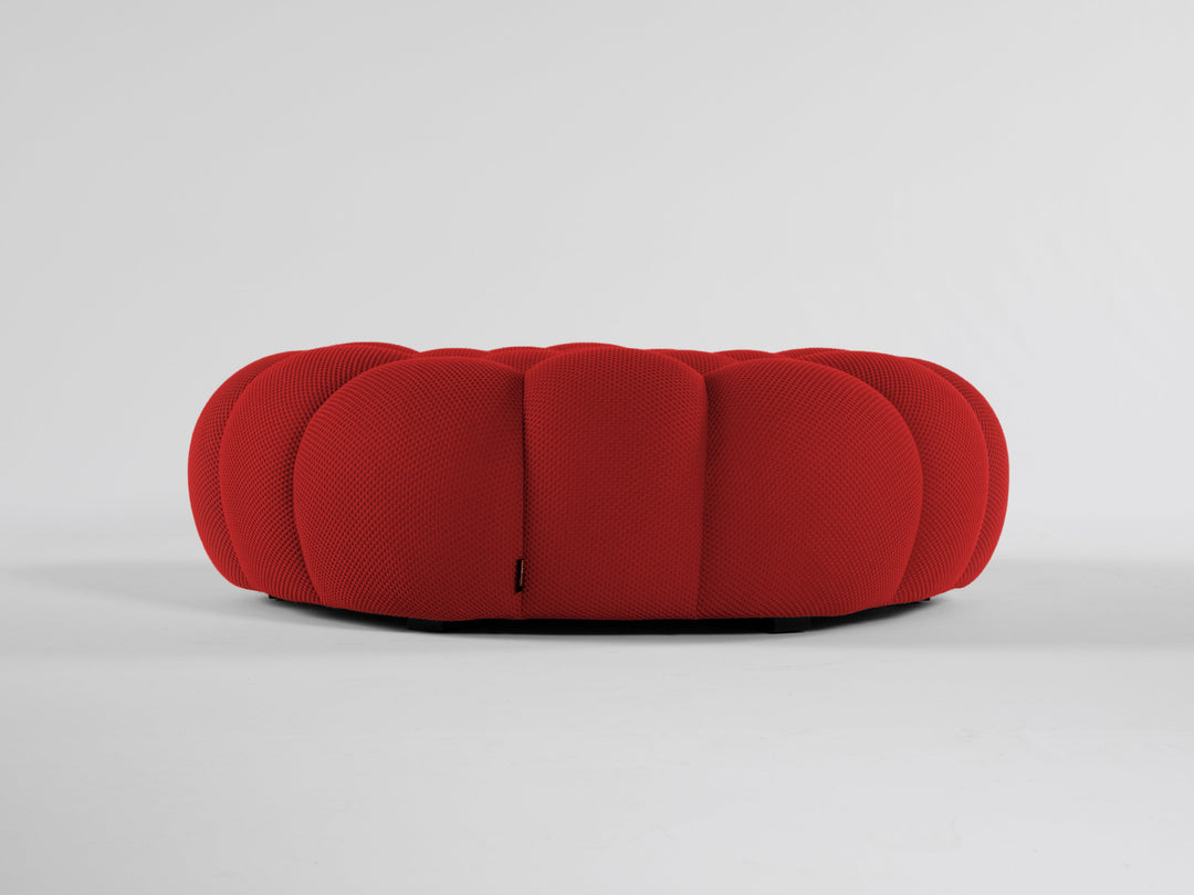 Bubble Large Ottoman 2D Rubis Red Ottomans Roche Bobois   