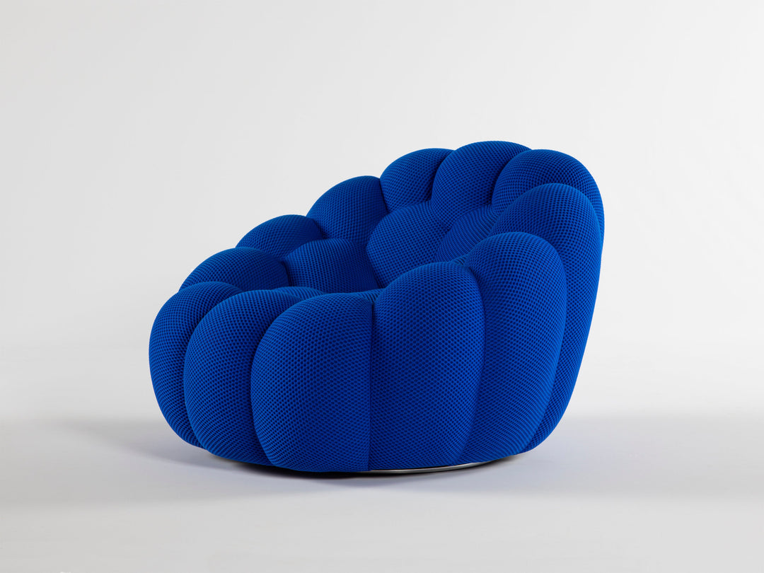 Bubble Pivoting Armchair Cobalt 2D Arm Chairs, Recliners & Sleeper Chairs Roche Bobois   