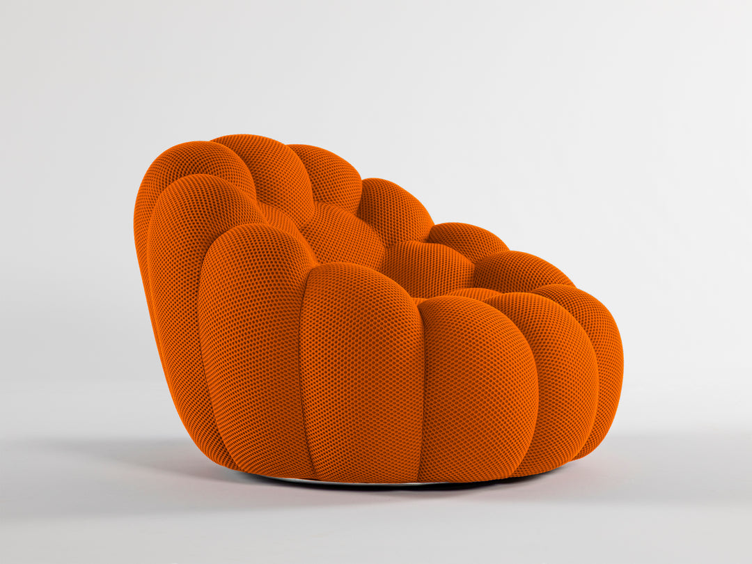 Bubble Pivoting Armchair Orange 2D Arm Chairs, Recliners & Sleeper Chairs Roche Bobois   