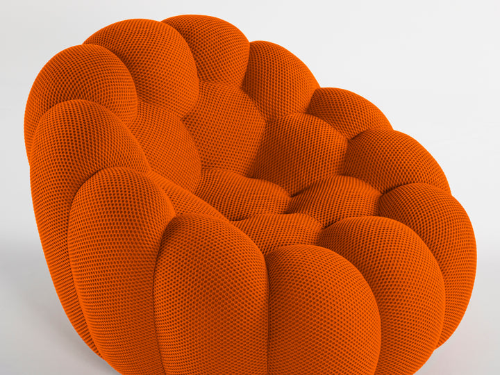 Bubble Pivoting Armchair Orange 2D Arm Chairs, Recliners & Sleeper Chairs Roche Bobois   