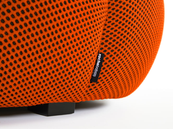 Bubble Ottoman Small 3D Cadmio Orange Ottomans Roche Bobois   