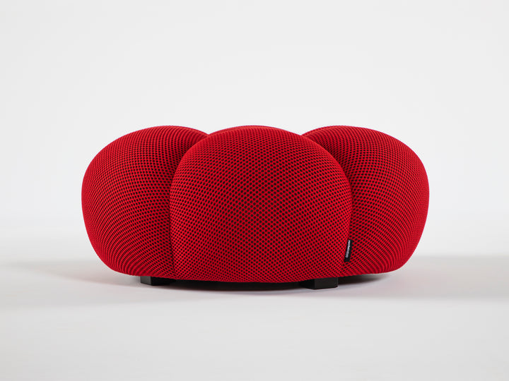 Bubble Ottoman Small 3D Rubis Red Ottomans Roche Bobois   
