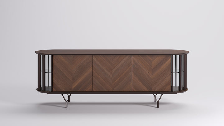 Costes Sideboard sideboard Cattelan Italia Canaletto Walnut / Burned Oak None 