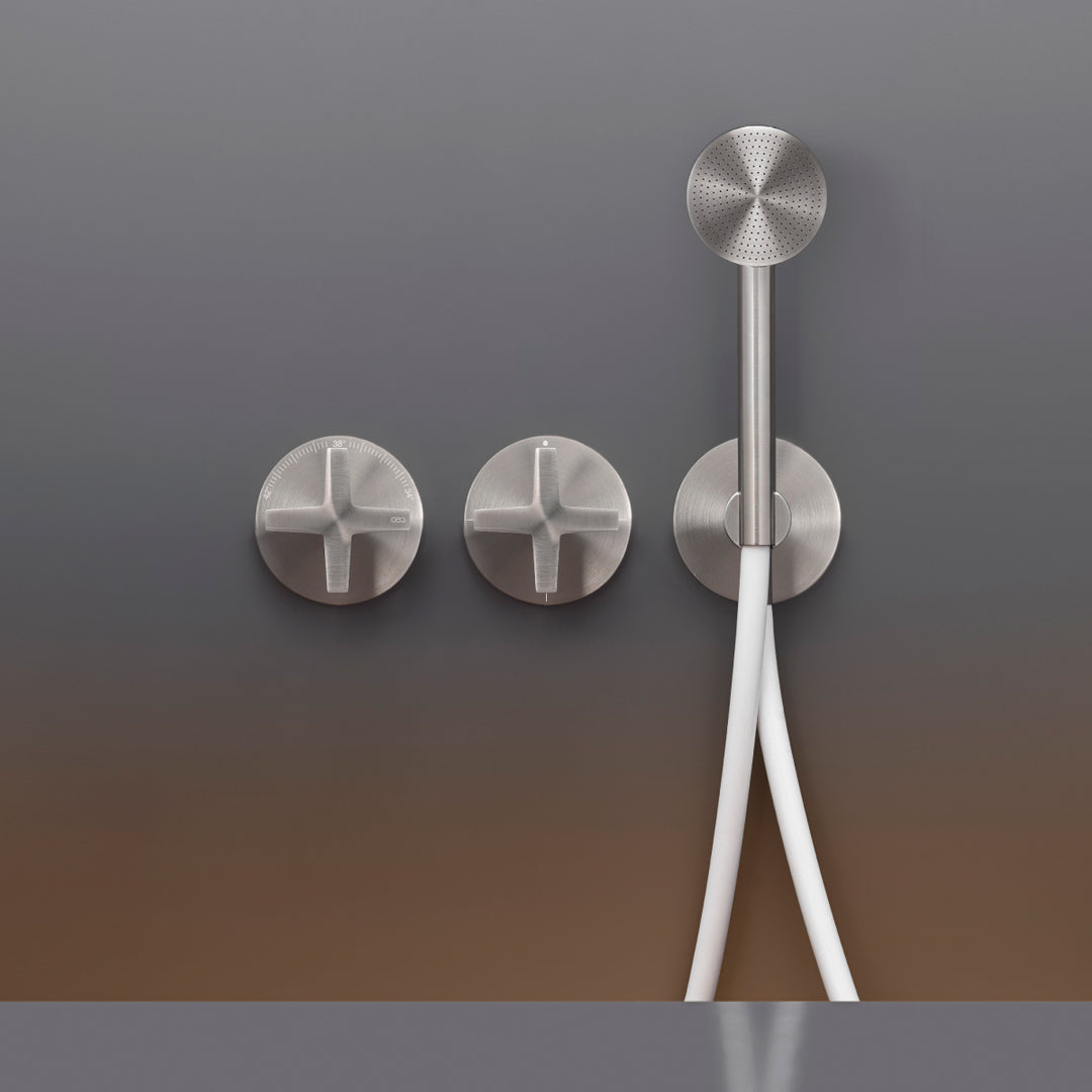 Cross Taps For Shower / Bathtub - Thermostatic Sets With Diverter CRX20Y Taps CEA   