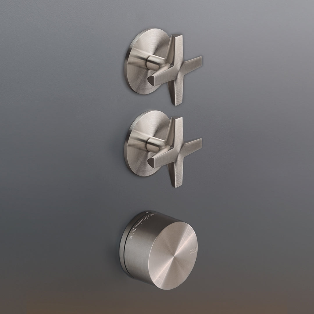 Cross Remote Controls - Thermostatic Sets With Shut-off Valves CRX53 Taps CEA   