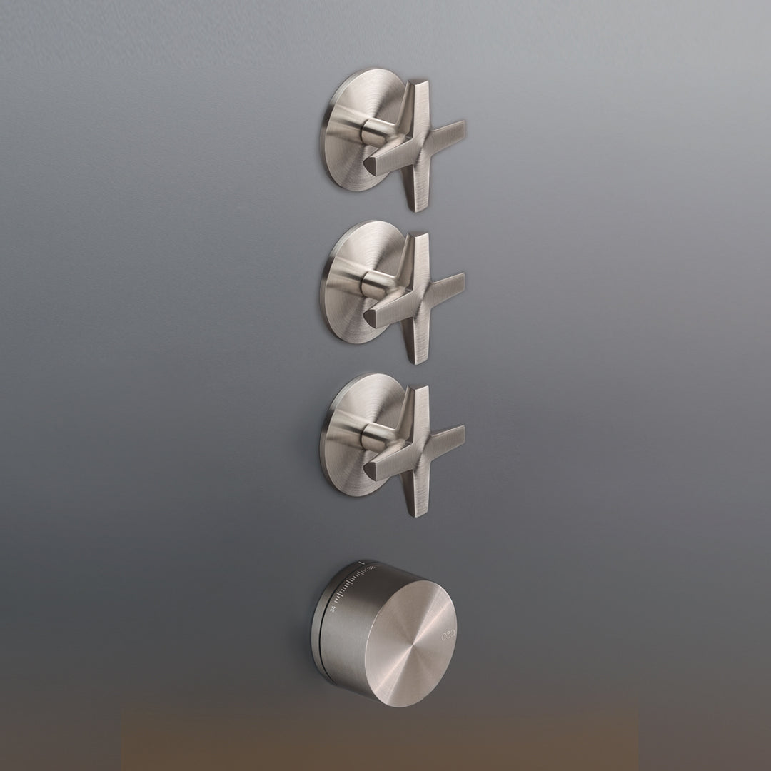 Cross Remote Controls - Thermostatic Sets With Shut-off Valves CRX54 Taps CEA   