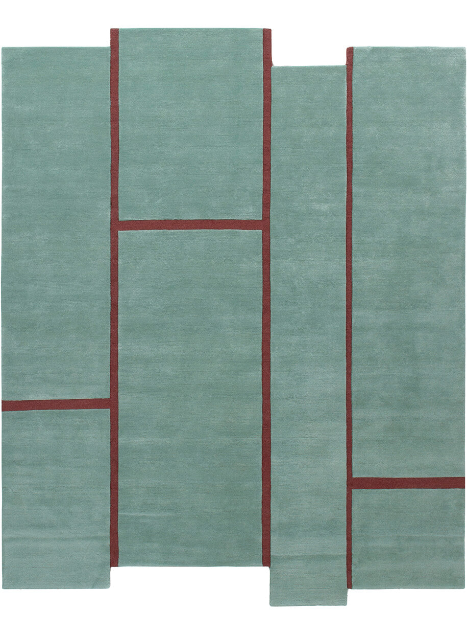 Campiture Rug Rugs Amini Light Mint Purple 300x250cm 