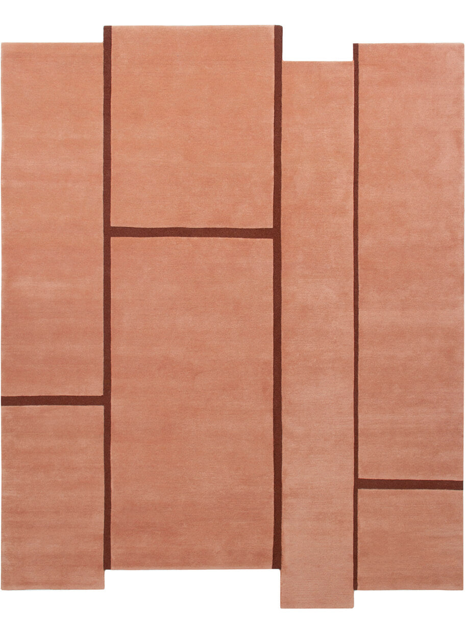 Campiture Rug Rugs Amini Antique Rose Brown 300x250cm 
