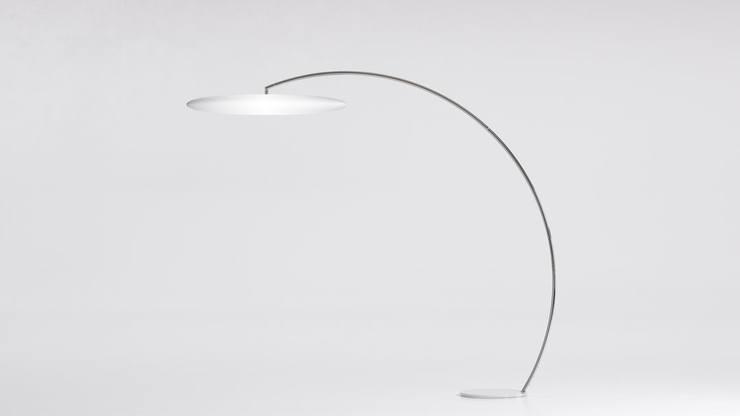 Astra Arc Floor Lamp-Curved Lamp Cattelan Italia   