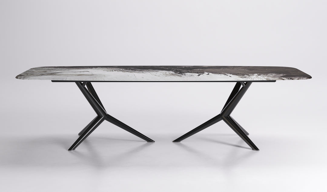 Atlantis CrystalArt Dining Table Kitchen & Dining Room Tables Cattelan Italia   