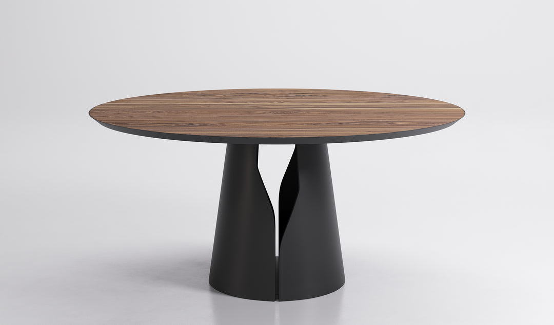 Giano Wood Round Dining Table Kitchen & Dining Room Tables Cattelan Italia